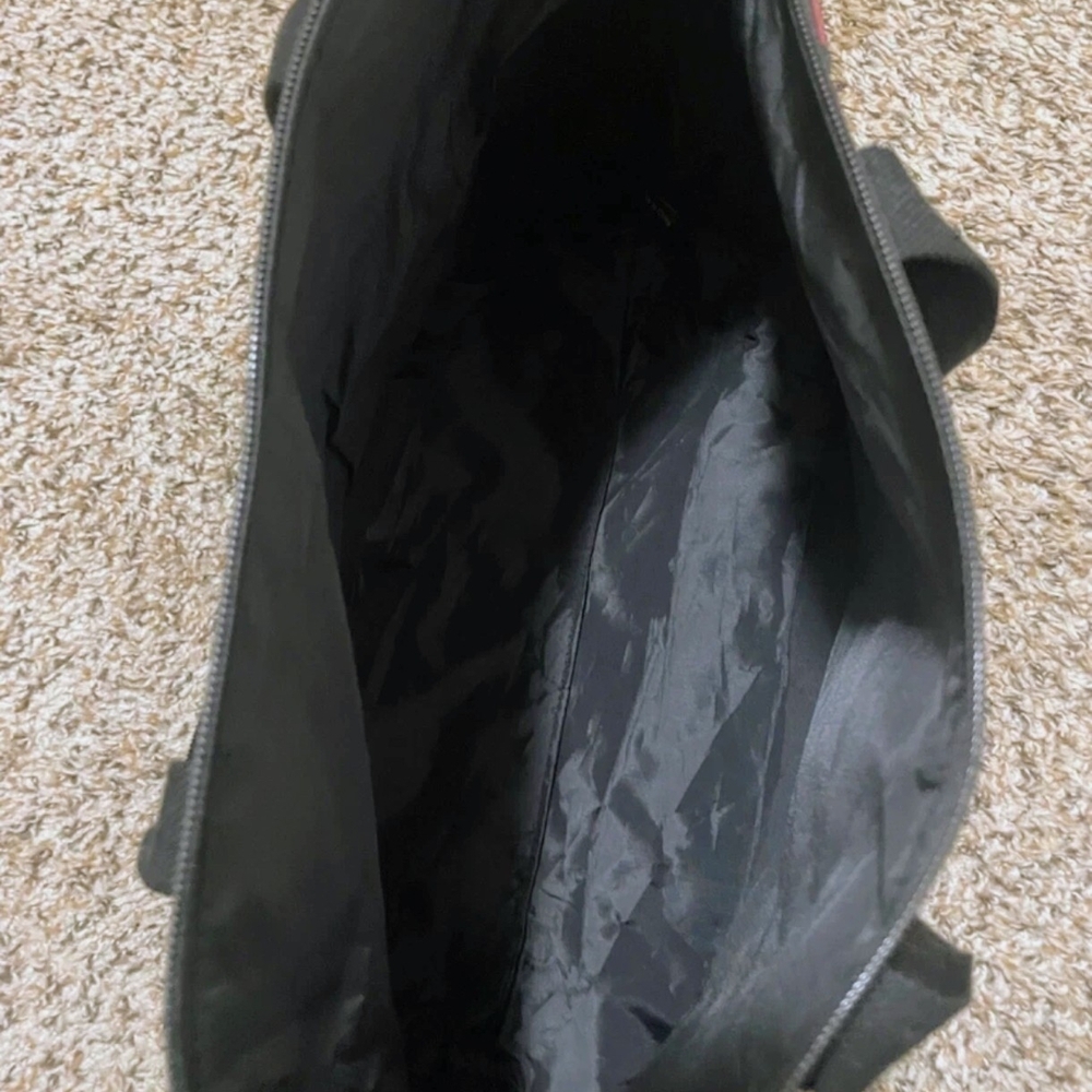 Henri Bendel Pink and Black Abstract Tote - Picture 3 of 4